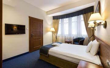 Фото номера Одноместный номер Отель Bukowy Park Hotel Medical SPA г. Поляница-Здруй 7