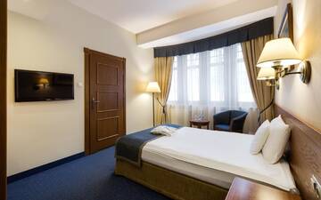 Фото номера Одноместный номер Отель Bukowy Park Hotel Medical SPA г. Поляница-Здруй 5