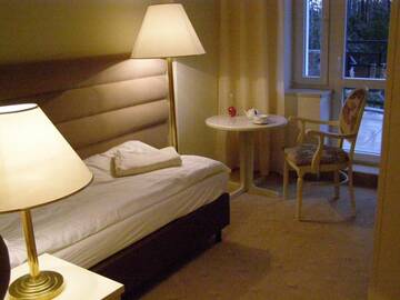 Фото номера Одноместный номер Отели типа «постель и завтрак» Villa Lessing г. Поляница-Здруй 4